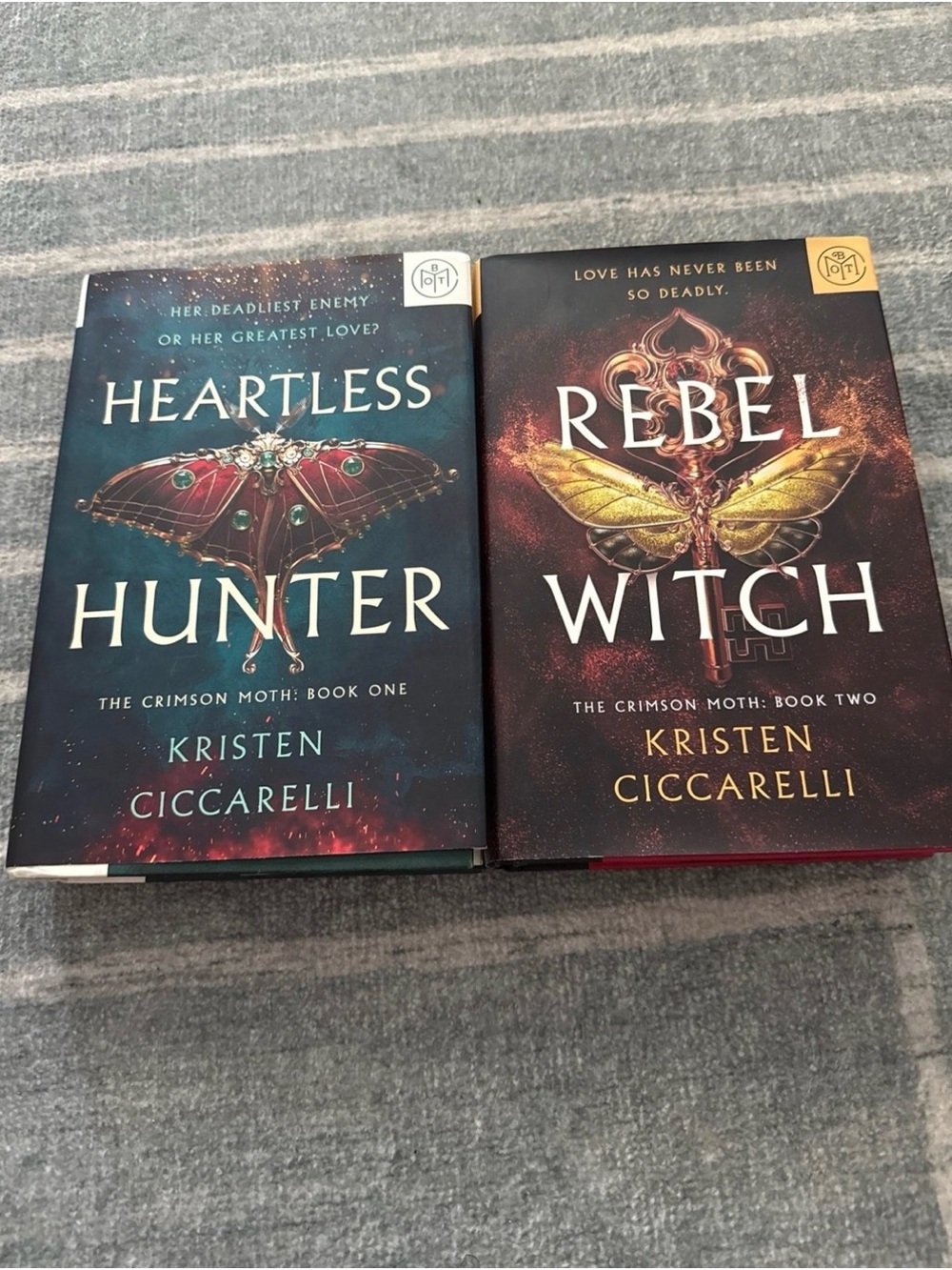 Heartless Hunter & Rebel Witch by Kristen Ciccarelli - Set